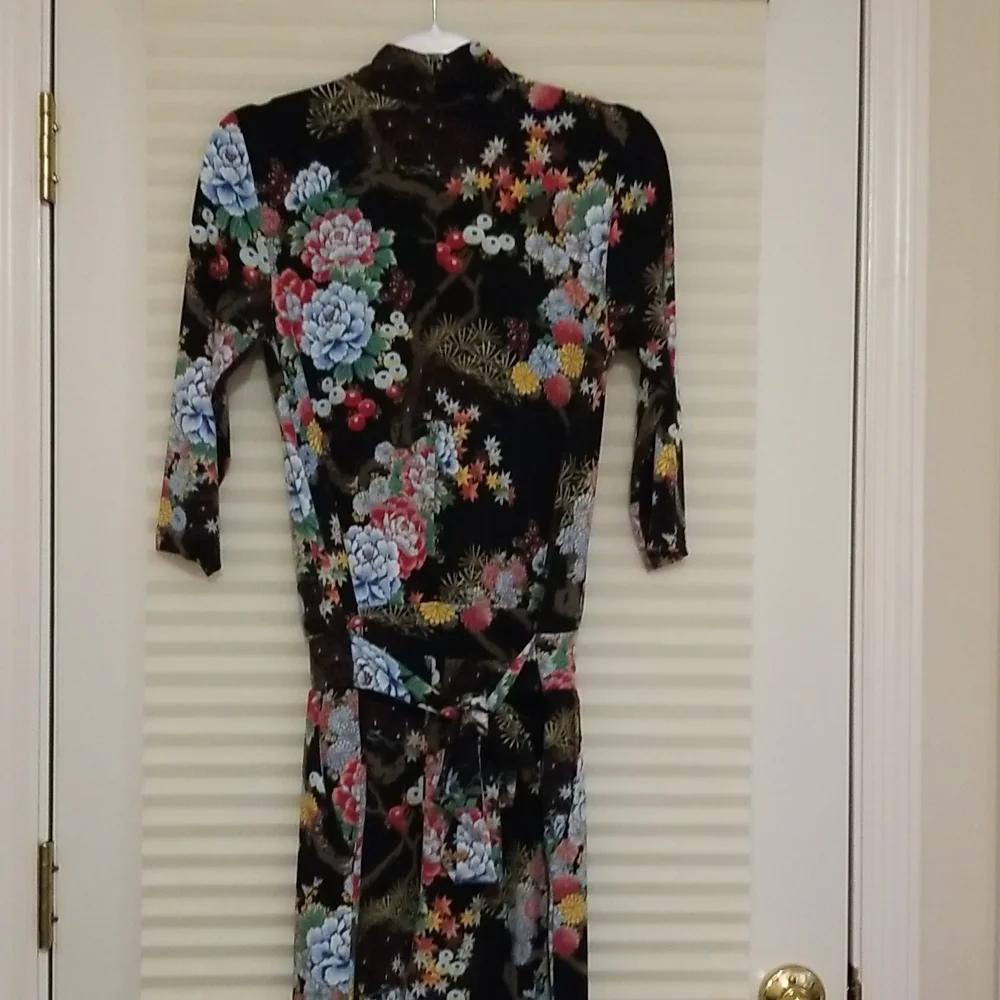 Ladies Got It Love It Black Floral Jumpsuit - Picture 7 of 9